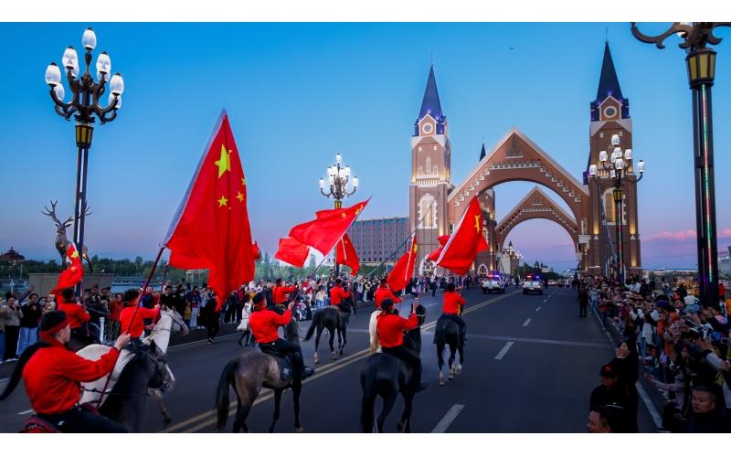 阿勒泰布尔津县巡游